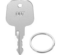 Ancable 1 Stück Schlüssel Kompatibel mit TSA007, 007 Schlüssel Multifunktionale Gepäckschlüssel, Master Key Kompatibel mit TSA007 Schloss für Gepäck Koffer Passwort Schlösser