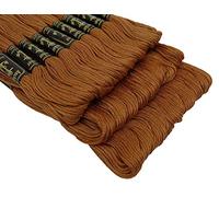 Anchor 0355 - Desi Hawker - Set aus 6-lagigem Baumwollfaden mit Fadensträngen, Kreuzstich, Stickgarn, Braun