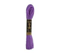 Anchor 4238000-08590 Stickgarne, 100% Wolle, purple, 10m, 7 Gramm