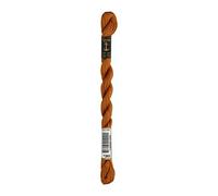 Anchor 4585000-00365 Stickgarne, 100% Baumwolle, cognac, Stärke 5, 21m, 7 Gramm