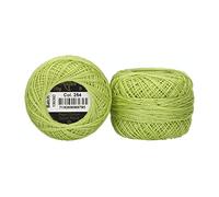 Anchor 4591008-00254 Stickgarne, 100% Baumwolle, apfelgrün, Stärke 8, 82m, 16 Gramm