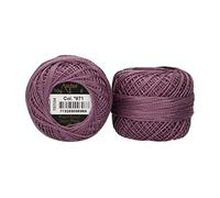 Anchor 4591008-00871 Stickgarne, 100% Baumwolle, malve, Stärke 8, 82m, 16 Gramm