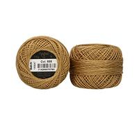 Anchor 4591008-00888 Stickgarne, 100% Baumwolle, senf, Stärke 8, 82m, 16 Gramm