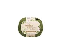 Anchor - 4660004 Organic Cotton Strickgarn, 50 g, Farbe: 6523, Größe: Unic