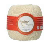 Anchor 4769006-06650 Häkelgarne, 100% Baumwolle, 6650, Stärke 6, 265 Gramm