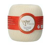 Anchor 4769025-06650 Häkelgarne, 100% Baumwolle, 6650, Stärke 25, 265 Gramm