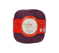 Anchor 4771006-00600 Häkelgarne, 100% Baumwolle, 600, Stärke 6, 88 Gramm