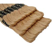 Anchor - Beige (0368) - Desi Hawker - Set aus Baumwolle, 6-lagig, Garnknäuel, Kreuzstich, Stickerei, Strickgarn