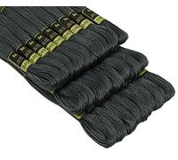 Anchor - Dunkelgrau (0401) - Desi Hawker - Set aus Baumwolle, 6-lagig, Garnknäuel, Kreuzstich, Stickerei, Strickgarn