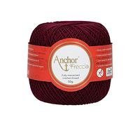 Anchor Tapisserie Wool Häkelgarn Freccia Stärke 12 4771012-00072 100 % Baumwolle Rot