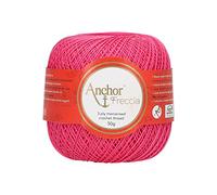 Anchor Freccia Stärke 12 4771012-08313 pink Häkelgarn, 100 % Baumwolle
