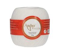 Anchor 4770016-07901 Häkelgarne, 100% Baumwolle, 7901, Stärke 16, 163 Gramm