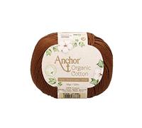 Anchor Organic Cotton 4-fädig ca. 125 m 00157 chestnut 50 g
