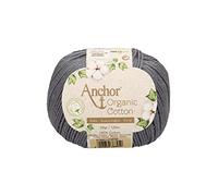 Anchor Organic Cotton 4-fädig ca. 125 m 06041 graphite 50 g