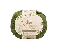Anchor Organic Cotton 4-fädig ca. 125 m 06523 moss 50 g
