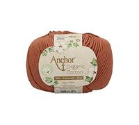 Anchor Organic Cotton, 50G, Stärke: 4, Aufmachung: 125M earthy brown Häkelgarne