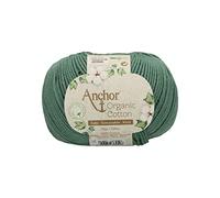 Anchor Organic Cotton, 50G, Stärke: 4, Aufmachung: 125M emerald lake Häkelgarne