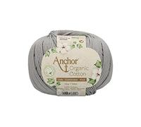 Anchor Organic Cotton, 50G, Stärke: 4, Aufmachung: 125M stormy cloud Häkelgarne