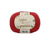 Anchor Organic Cotton, 50G, Stärke: 4, Aufmachung: 125M terracotta Häkelgarne