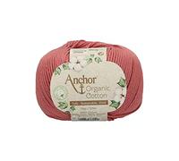 Anchor Organic Cotton, 50G, Stärke: 4, Aufmachung: 125M vintage rose Häkelgarne