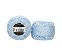 Anchor 4591008-00128 Stickgarne, 100% Baumwolle, aquamarin, Stärke 8, 82m, 16 Gramm