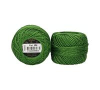 Anchor 4591008-00258 Stickgarne, 100% Baumwolle, birkengrün, Stärke 8, 82m, 16 Gramm