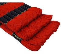 Anchor - Rot (0335) - Desi Hawker - Set aus Baumwolle, 6-lagig, Garnknäuel, Kreuzstich, Stickerei, Strickgarn