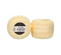 Anchor Stickgarne, 100% Baumwolle, Eierschale, Stärke 8, 82m, 4591008-00386
