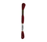 Anchor Sticktwist 4635000-00045 burgund Stickgarn, 100% Baumwolle