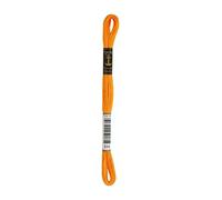 Anchor Sticktwist 4635000-00314 mandarin Stickgarn, 100% Baumwolle