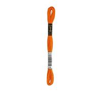 Anchor 232987 4635000-00316 Stickgarn, Baumwolle, orange, 3 gramm