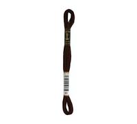 Anchor Sticktwist 4635000-00381 dunkelbraun Stickgarn, 100% Baumwolle