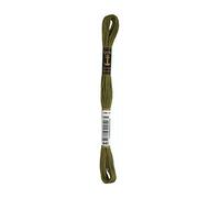 Anchor Sticktwist 4635000-00845 altoliv Stickgarn, 100 % Baumwolle
