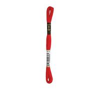 Anchor Sticktwist 4635000-09046 hochrot Stickgarn, 100 % Baumwolle