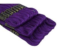 Anchor - Violett (112) - DESI HAWKER - Set aus 6-lagigem Baumwollgarn, Garnknäuel, Kreuzstich, Stickerei, Strickgarn