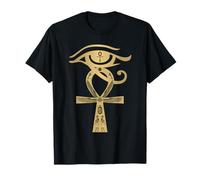 Ancient Egypt Egyptian God Horus Kemetic Heru ANKH T-Shirt