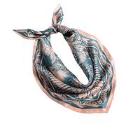 ANDANTINO Schal aus 100% reiner Maulbeerseide, 88,9 cm, groß, quadratisch, leicht, Kopftuch, Damen-Haarband, mit Geschenkverpackung, Large