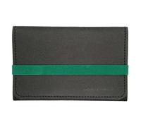 ANDERS & KOMISCH Portemonnaie mittelgroß A&K KOMPAKT Geldbeutel vegan Schwarz Grün