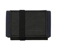 Anders & Komisch A&K Mini Portemonnaie Schwarz/Grau, Slim Wallet mit Münzfach, Kreditkartenetui nachhaltig aus Deutschland Geldbeutel Männer, Kleine Geldbörse