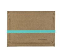 ANDERS & KOMISCH A&K Reiseetui Reise-Dokumententasche für Reisepass, nachhaltig aus Papier Braun