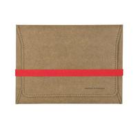 ANDERS & KOMISCH A&K Reiseetui Reise-Dokumententasche für Reisepass, nachhaltig aus Papier Braun