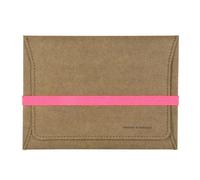 ANDERS & KOMISCH A&K Reiseetui Reise-Dokumententasche für Reisepass, nachhaltig aus Papier Braun