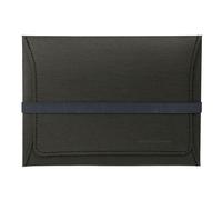 ANDERS & KOMISCH A&K Reiseetui Reise-Dokumententasche für Reisepass, nachhaltig aus Papier Schwarz