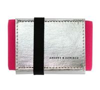 ANDERS & KOMISCH Kleines Portemonnaie mit Münzfach Damen - A&K MINI Silber + Farbauswahl silver