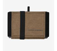 ANDERS & KOMISCH MINI PRO Wallet mit Münzfach - Kleines cleveres Portemonnaie Braun Schwarz