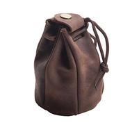 ANDERS Lederbeutel Tabakbeutel Tabaktasche Schmuckbeutel Schnürbare Mittelalter Beutel Zugbeutel aus ECHT-Leder