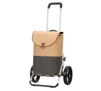 Andersen - Andersen Royal Shopper PRIYA Fahrradanhänger 25 cm Dreispeichenrad Beige