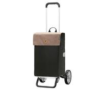 Andersen Shopper Einkaufstrolley Alu Star Hera – 47 L, Aluminium, höhenverstellbar, Sand