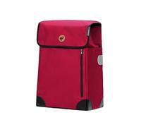 Andersen Einkaufstrolley Ersatztasche - 36 Liter - Seiten- & Fronttasche | extra Innenfach - wasserabweisend - Reflektoren - faltbar - Weda rot