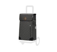 Andersen Einkaufstrolley Ersatztasche - 43 Liter - Seiten- & Fronttasche | extra Innenfach - wasserabweisend - Reflektoren - faltbar - Sofia anthrazit